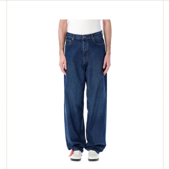 Off-White Other - Off-White ARR Loose Leans Medium Blue Jeans 30 X 32